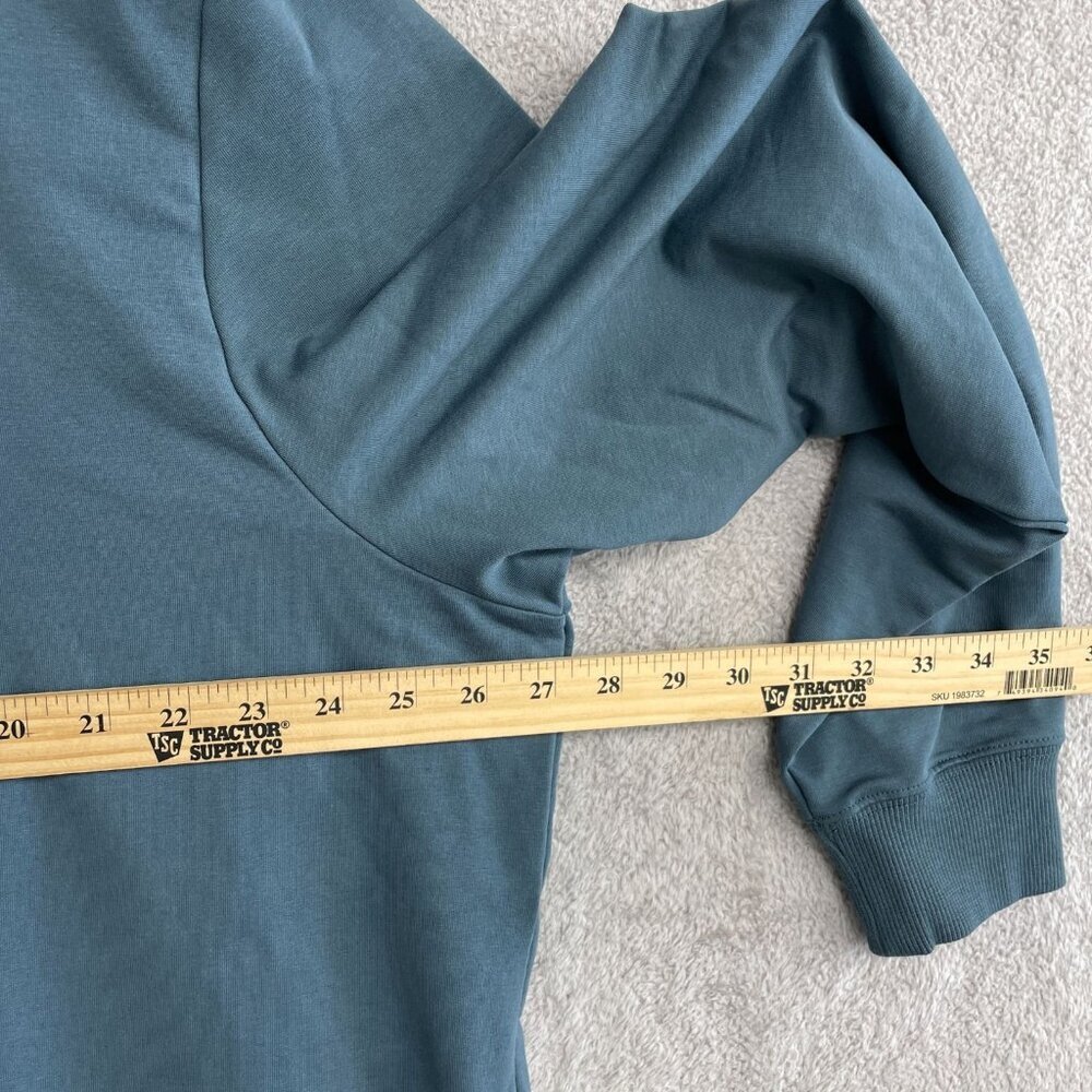 NEW Puma Men's XXL Zip-Up Hoodie Blue Cotton Blend - Picture 4 of 9